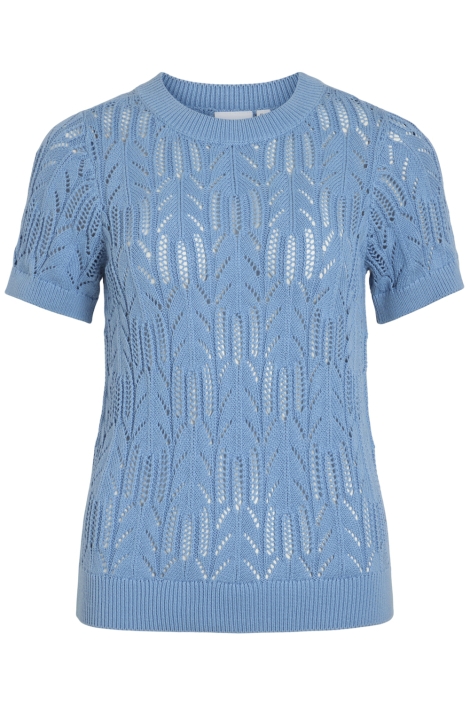 Vila vicotti s/s o-neck knit top - noos